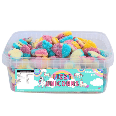 Candycrave Fizzy Unicorns Tub (600g)