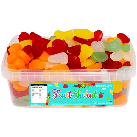 Candycrave Fruit Salad Gums Tub (600g)