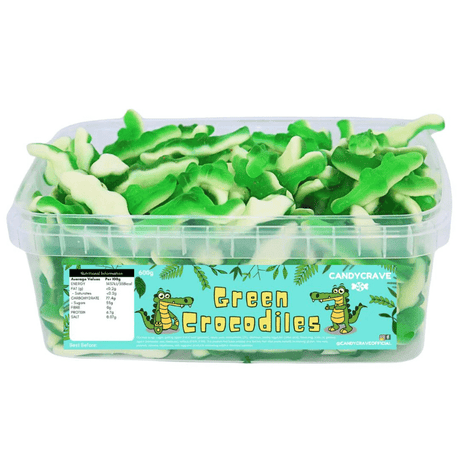 Candycrave Green Crocodiles Tub (600g)