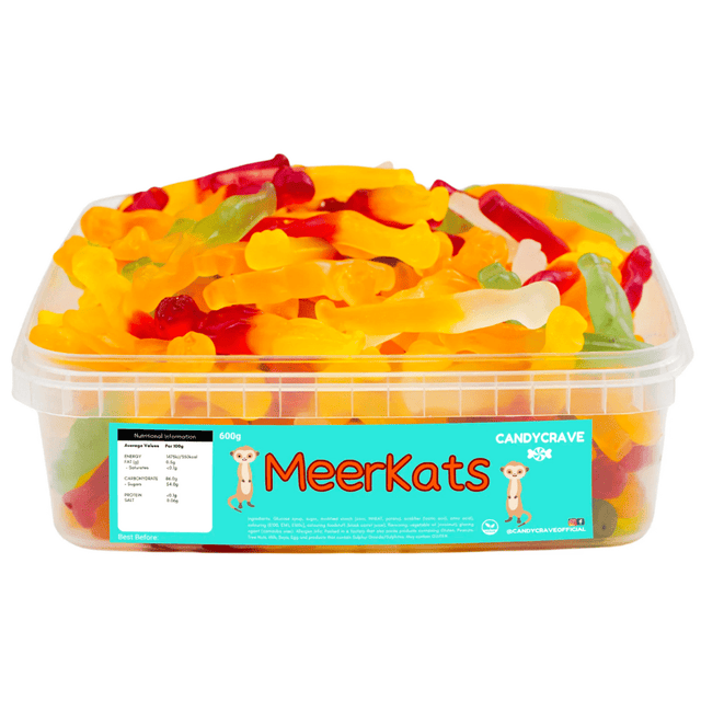 Candycrave Meerkats Tub (600g)