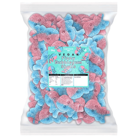 Candycrave Vegan Fizzy Bubblegum Skulls (2kg)