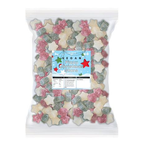 Candycrave Vegan Fizzy Christmas Stars (2kg)