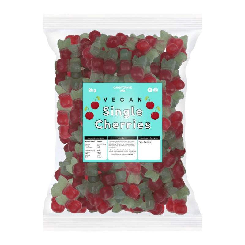 Candycrave Vegan Single Cherries (2kg)