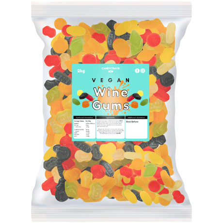 Candycrave Vegan Wine Gums (2kg)