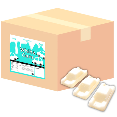 Candycrave White Cars (3kg)