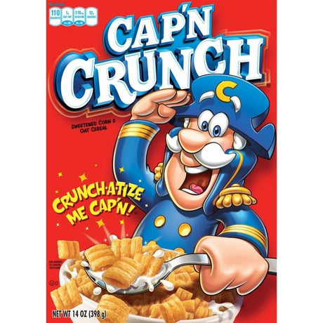 Cap'n Crunch Cereal Box (398g)