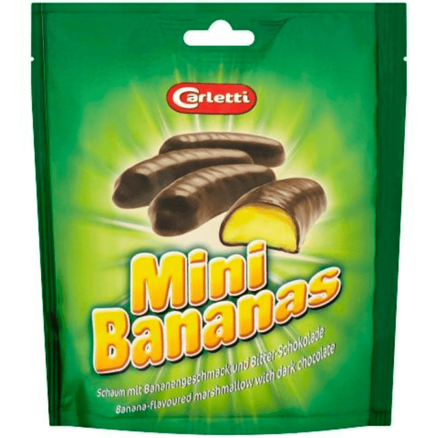 Carletti Mini Chocolate Bananas (100g)