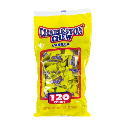 Charleston Chew Vanilla Big Bag 120 Count