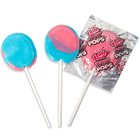 Charms Fluffy Stuff Cotton Candy Lollipop (17g)