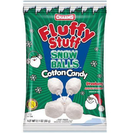 Charms Fluffy Stuff Snowballs Cotton Candy (60g)