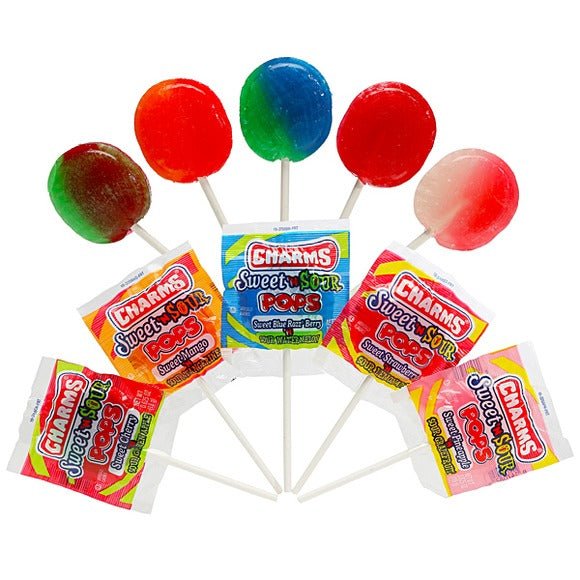 Charms Pop Sweet and Sour Lollipop (17g)