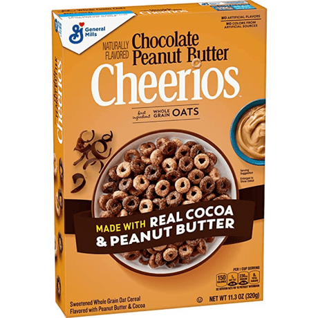 Cheerios Chocolate Peanut Butter Cereal (405g)