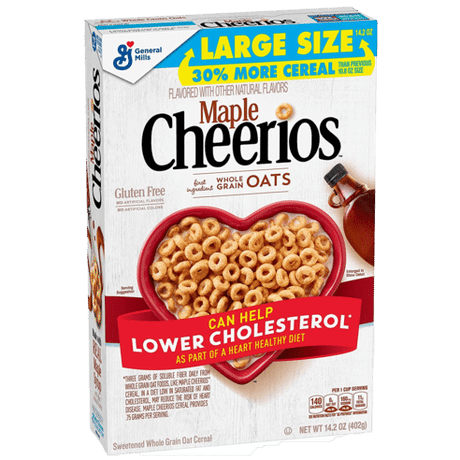 Cheerios Maple Cereal (402g)