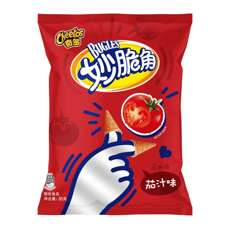 Cheetos Bugles Tomato Juice Bag 65g CHINA