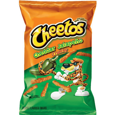 Cheetos Cheddar Jalapeno - LARGE SHARE BAG (226g)