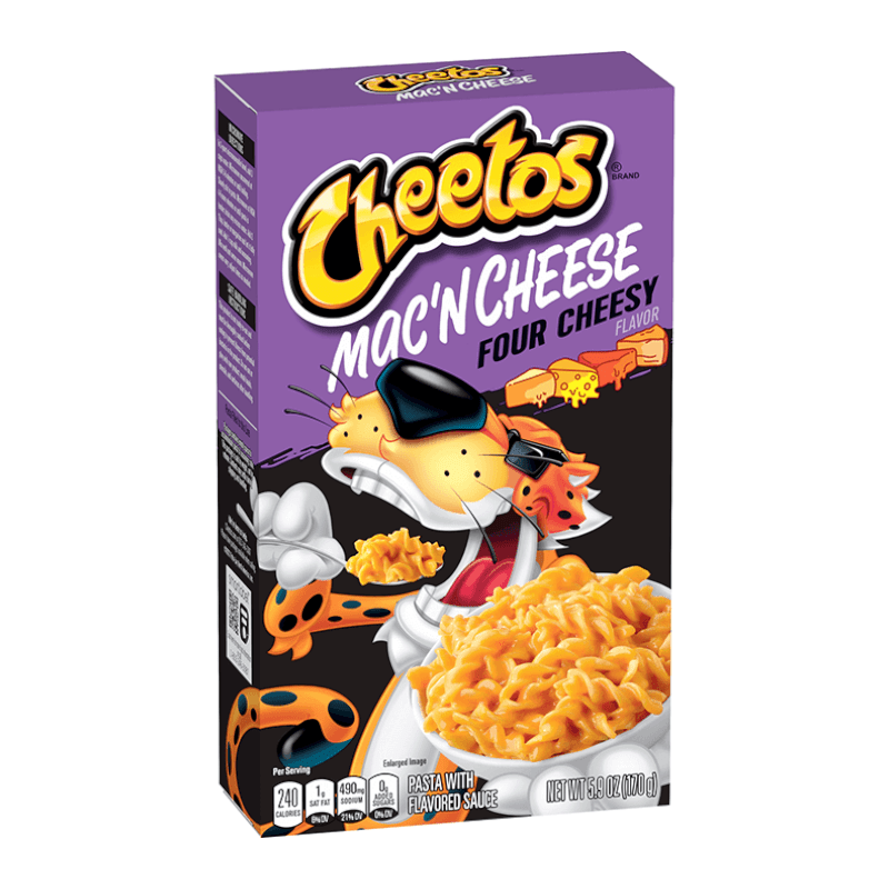 Cheetos Four Cheesy Mac 'n' Cheese Box 170g USA – SoSweet