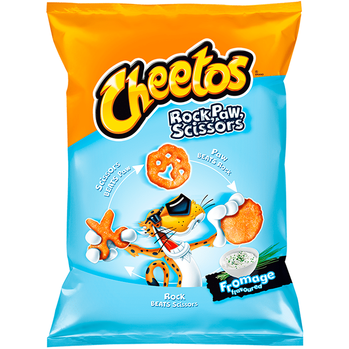 Cheetos Rock Paw Scissors Cheese (145g) (EU)