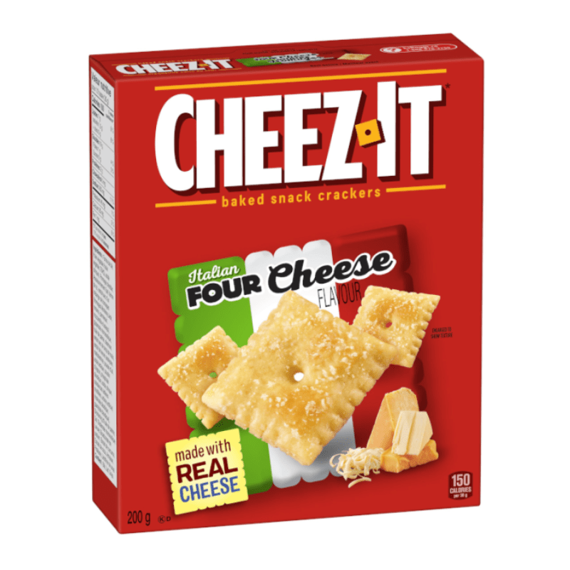 Cheez-It Crackers Italian Four Cheese Box 200g USA – SoSweet