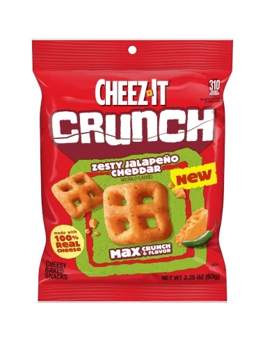 Cheez-It Crunch Jalapeno Cheddar 63g USA