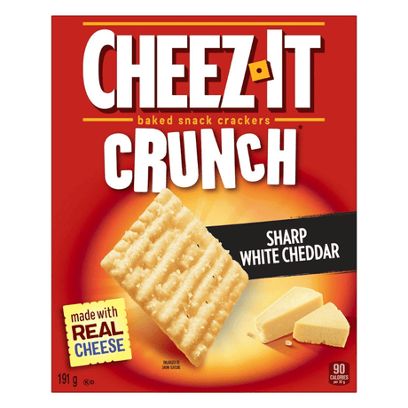 Cheez-It Crunch Sharp White Cheddar (191g)