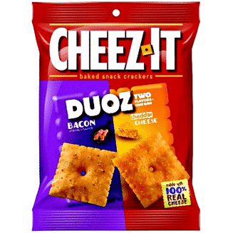 Cheez-It Duoz Bacon and Cheddar (121g)