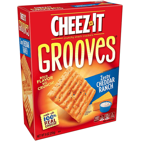 Cheez-It Grooves Zesty Cheddar Ranch (255g)