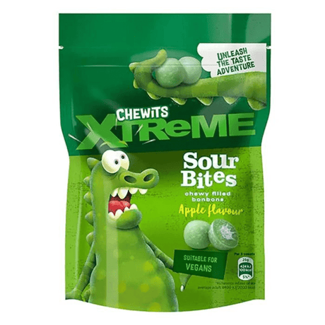 Chewits Extreme Sour Bites Apple (115g)