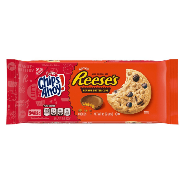 Chips Ahoy! Chewy with Reeses Peanut Butter Cups (269g)