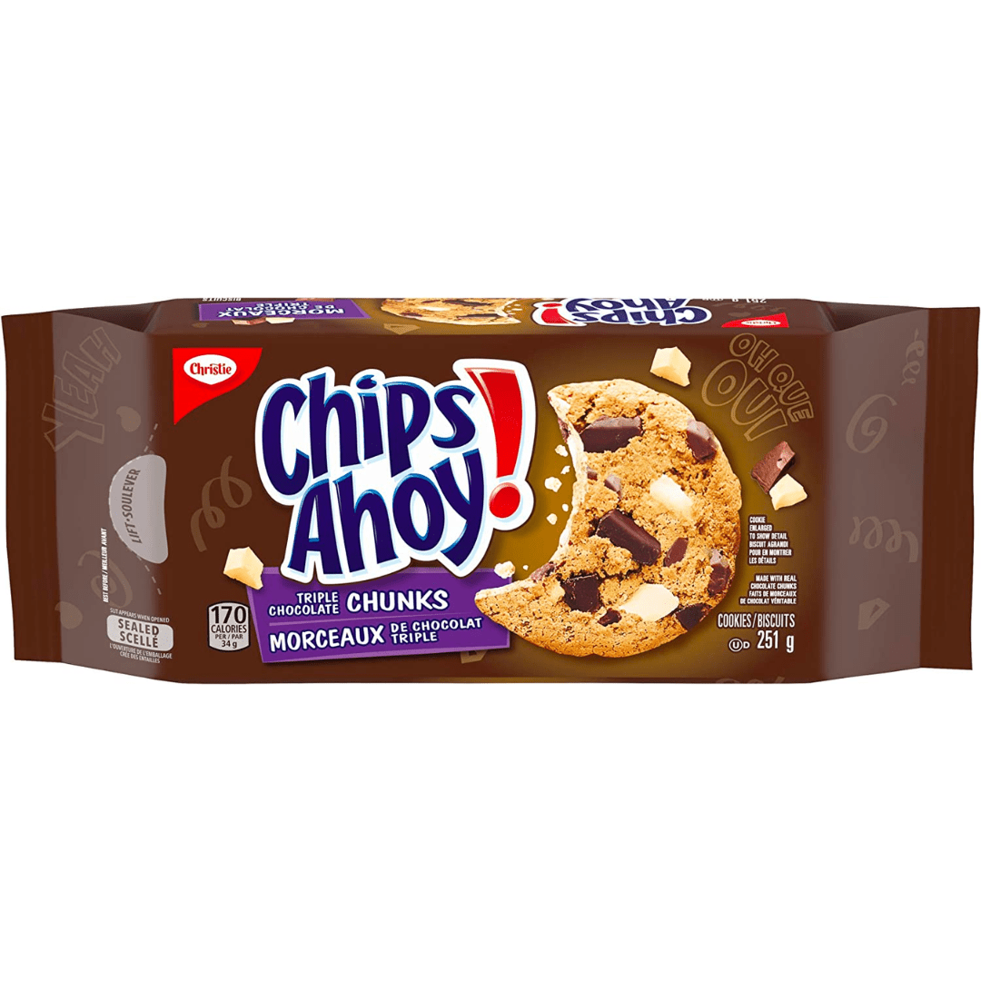 Chips Ahoy! Triple Chocolate Chunks (271g)