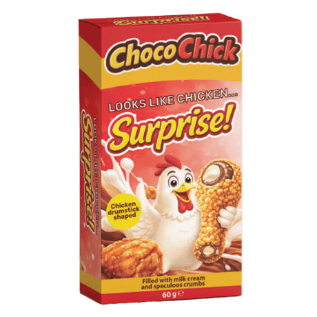 Choco Chick Chocolate Biscoff Chicken Drumstick 60g
