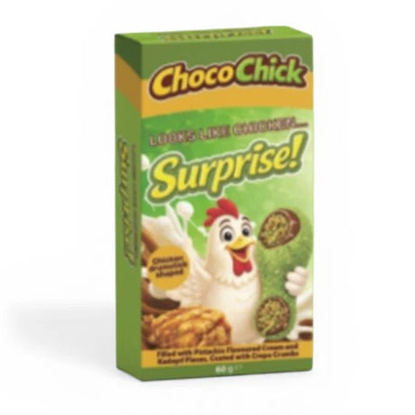 Choco Chick Chocolate Pistachio Kunafa Chicken Drumstick 60g