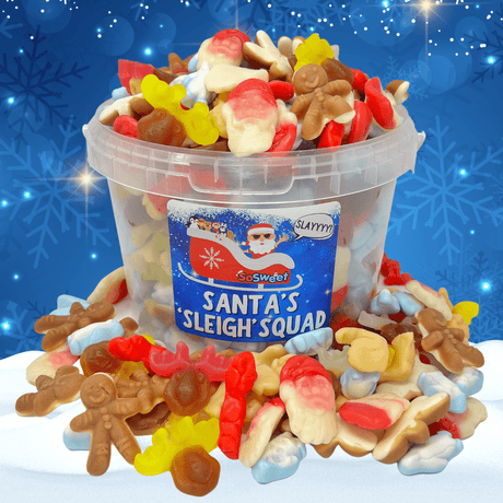Christmas Pick'n'Mix 'Santa's Sleigh Squad' Sweets Bucket (2kg)