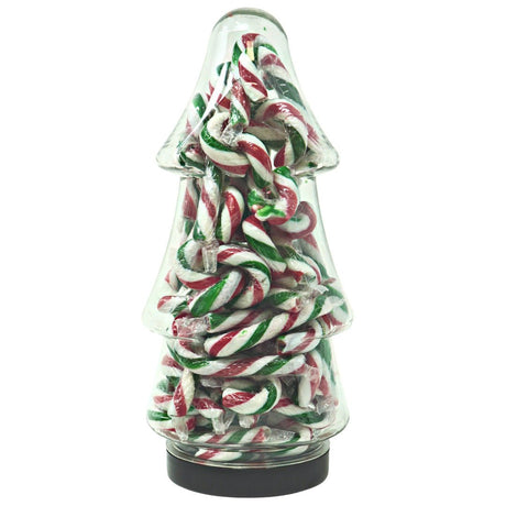 Christmas Tree Jar Mini Candy Canes