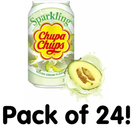 Chupa Chups Sparkling Melon Cream (24 pack)