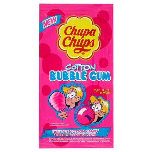 Chupa Chups Tutti Frutti Cotton Bubble Gum (12g)