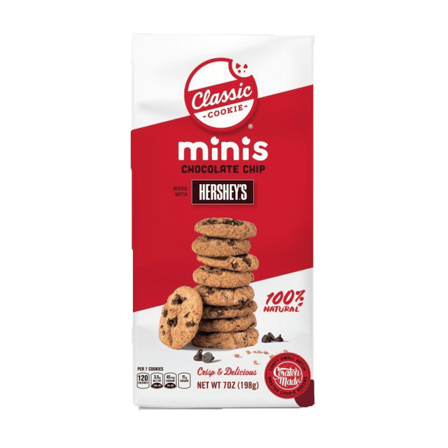 Classic Cookie Mini Cookies Chocolate Chip With Hershey's Mini Cookies (198g)