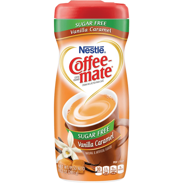 Coffee Mate Sugar Free Vanilla Caramel Powder Creamer (289g)
