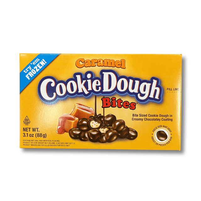 Cookie Dough Bites Caramel Theatre Box 88g