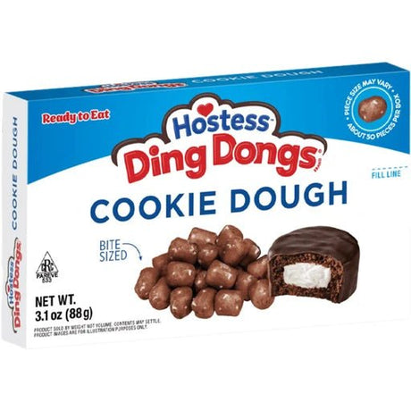 Cookie Dough Bites Hostess Ding Dongs Theatre Box 88g USA