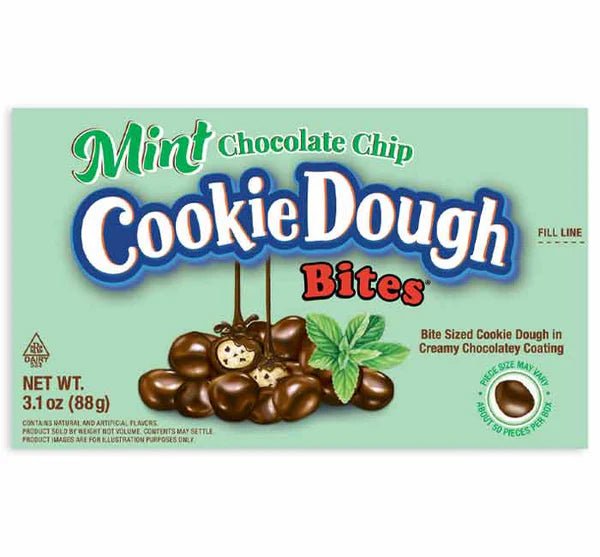 Cookie Dough Bites Mint Chocolate Chip Theatre Box 88g