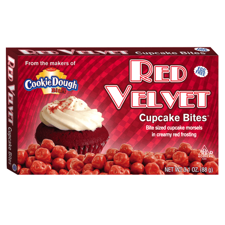 Cookie Dough Red Velvet Cupcake Bites (87g)