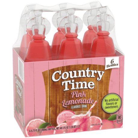 Country Time Strawberry Lemonade 6 Pack (200ml)