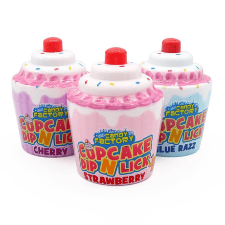 Crazy Candy Factory Cupake Dip N Lick (40g)