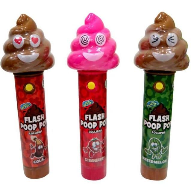 Crazy Candy Factory Flash Poop Pop (11g)