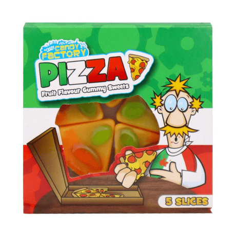 Crazy Candy Factory Gummy Pizza Slices (21g) (Case of 24)