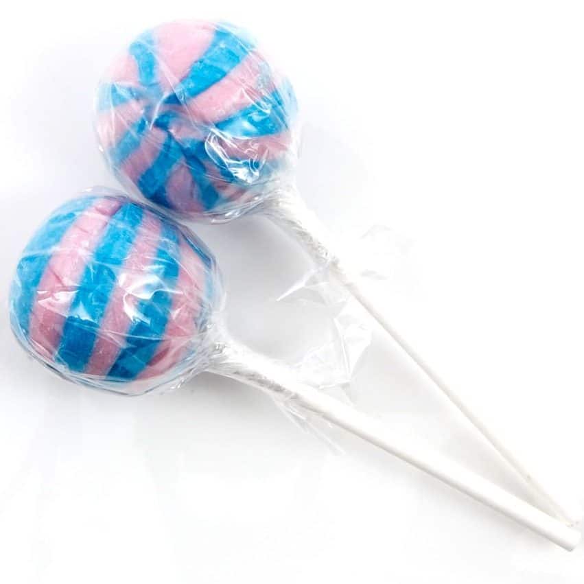 Crazy Candy Factory Lollipops Bubblegum (4 Pack)