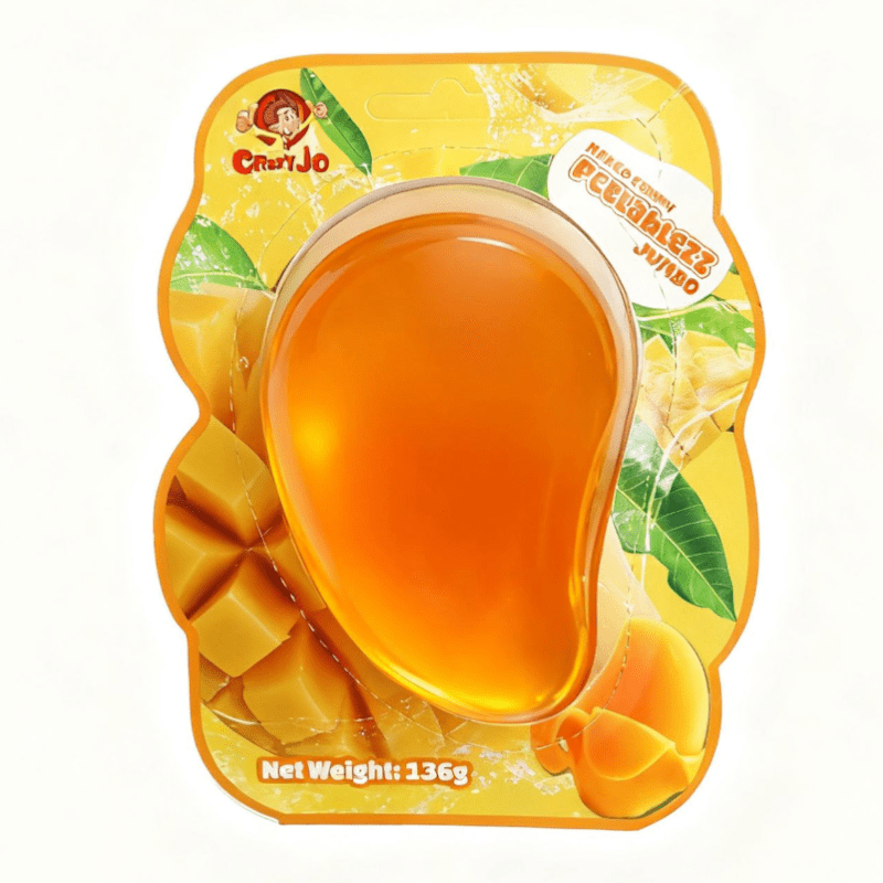 Crazy Jo Peelablezz Jumbo Mango Gummy 136g