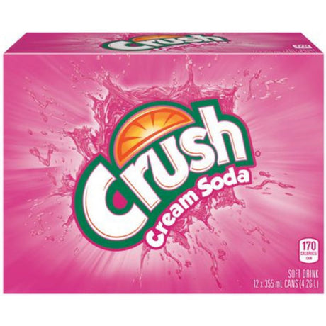 Crush Cream Soda Fridge Pack (Case of 12) (Canadian)
