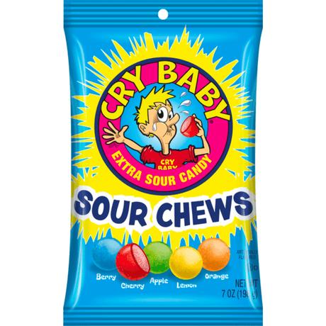 Cry Baby Sour Chews (198g)