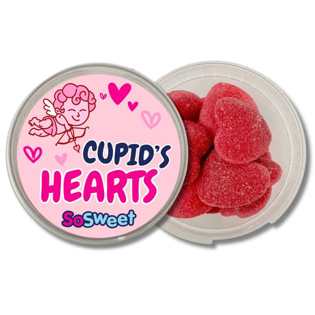 'Cupids Hearts' Sweets Mini Tub (170g)